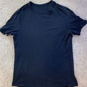 Lululemon Mens Short Sleeve Shirt Black XL